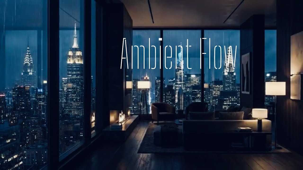 Midnight Penthouse | Rain & Deep Focus Ambience