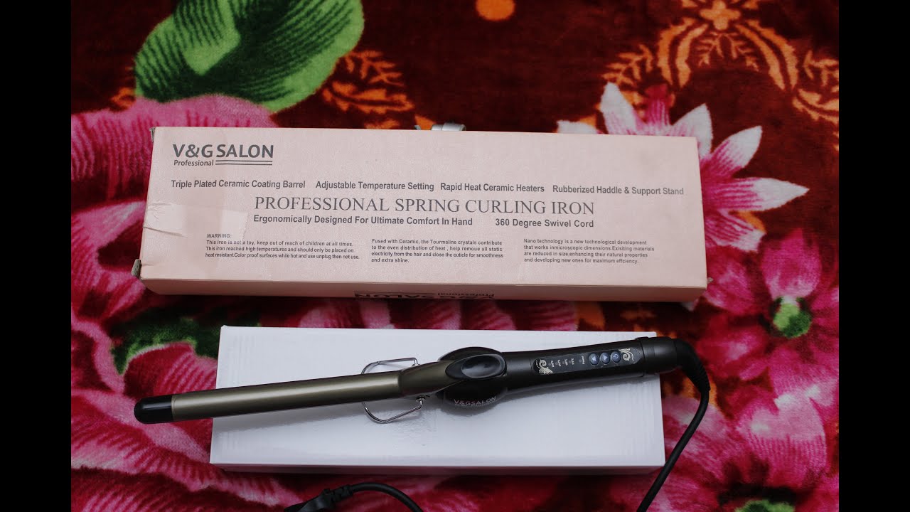 unboxing latest v&g hair #curler beautyparlor and personal use #latest #hairstyles #curlyhairstyles
