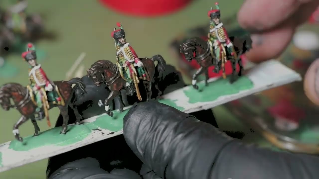 (secret back door entrance)1/72 Strelets revell italeri Chasseurs set up and paint part one IHOT