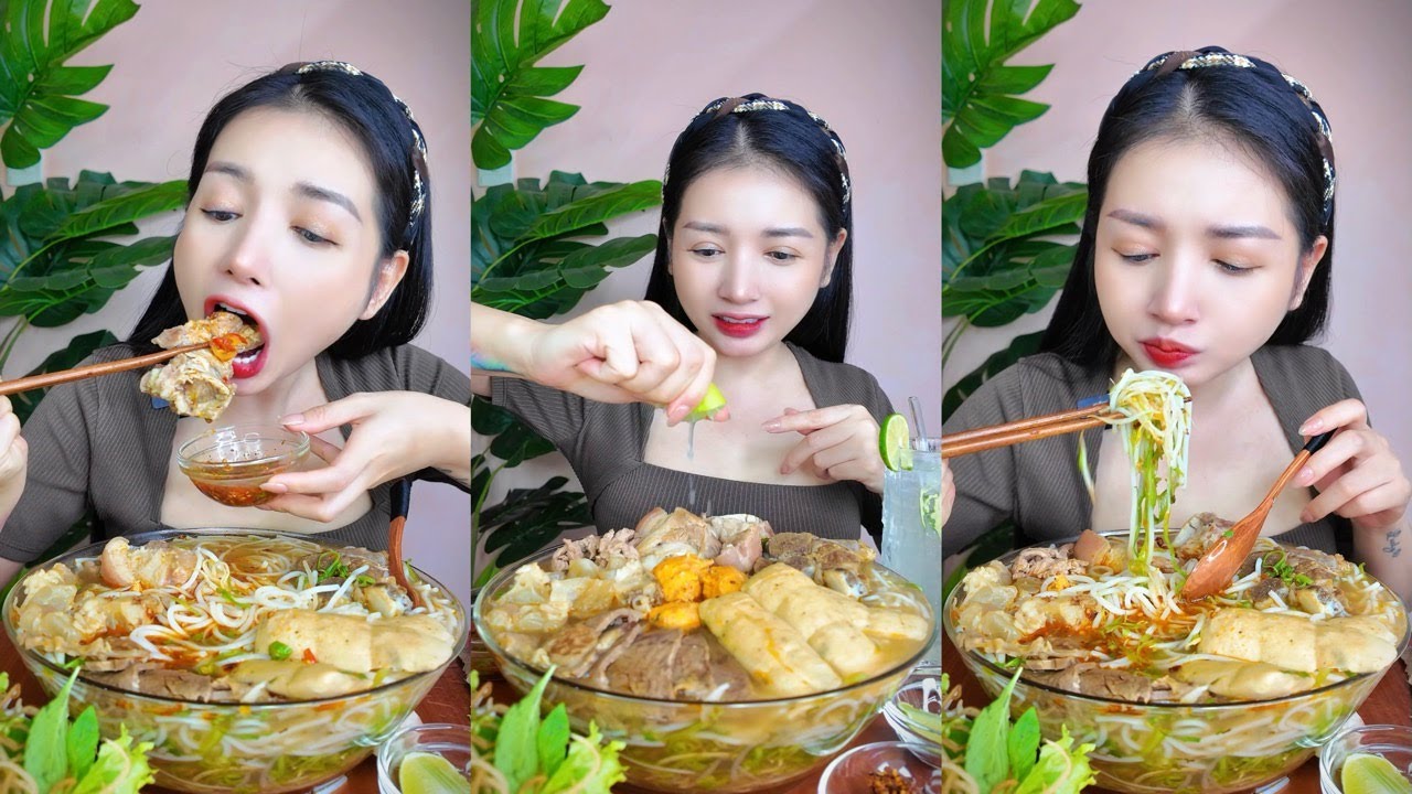 Ăn Tô Bún Bò Full Topping Mà Đổ Mồ Hôi Đằm Đìa | SALLY HẠNG