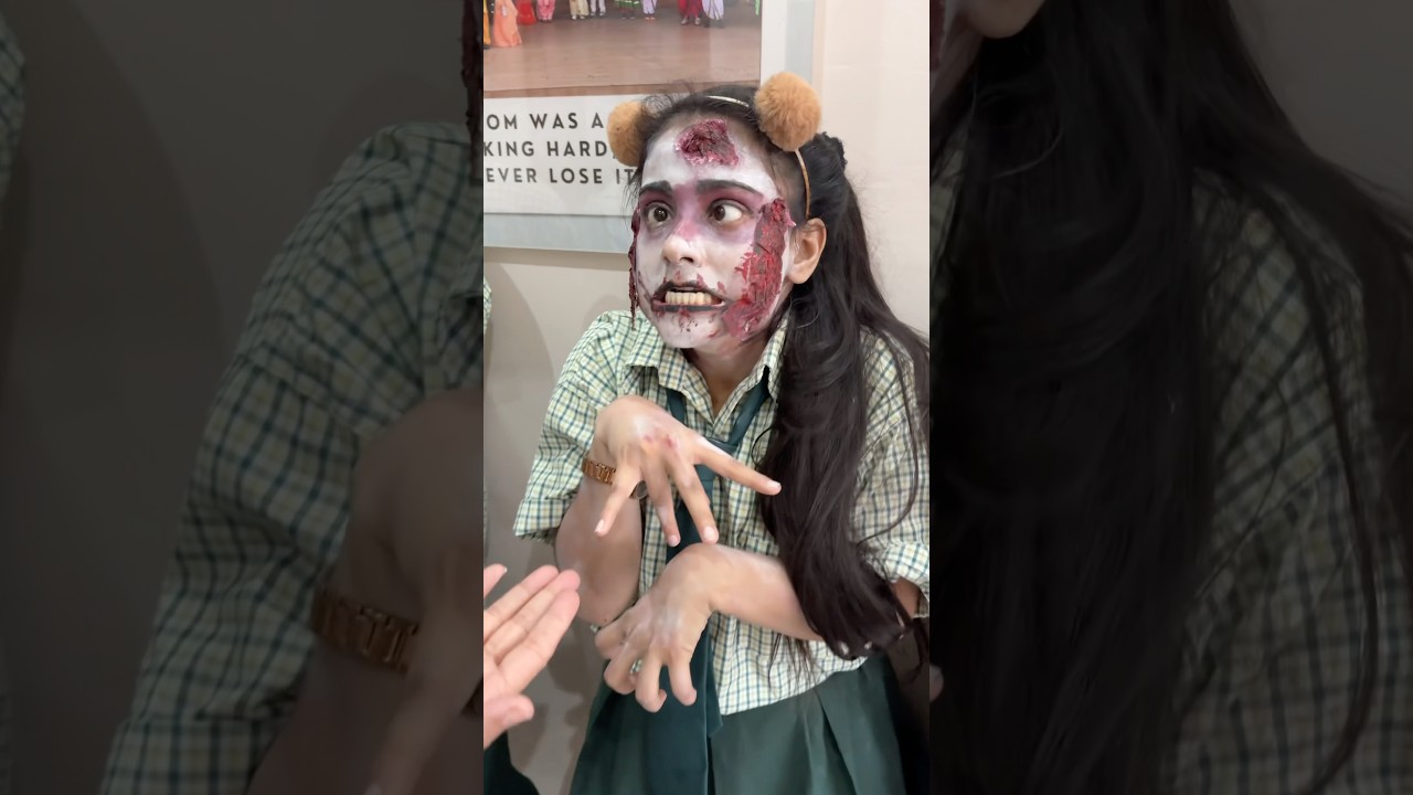 Bhoot Bane School K Baache 🧟🧟&zwj;♀️ #bhootiya #minivlog #sanjhalikavlog #haunted