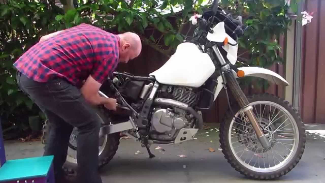 DR 650 with FMF Powercore 4 silencer