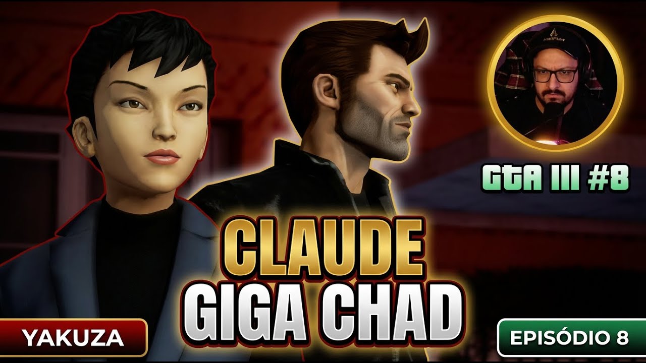 GTA III #8 - CLAUDE GIGA CHAD TRABALHANDO PRA YAKUZA | Rumo ao GTA 6