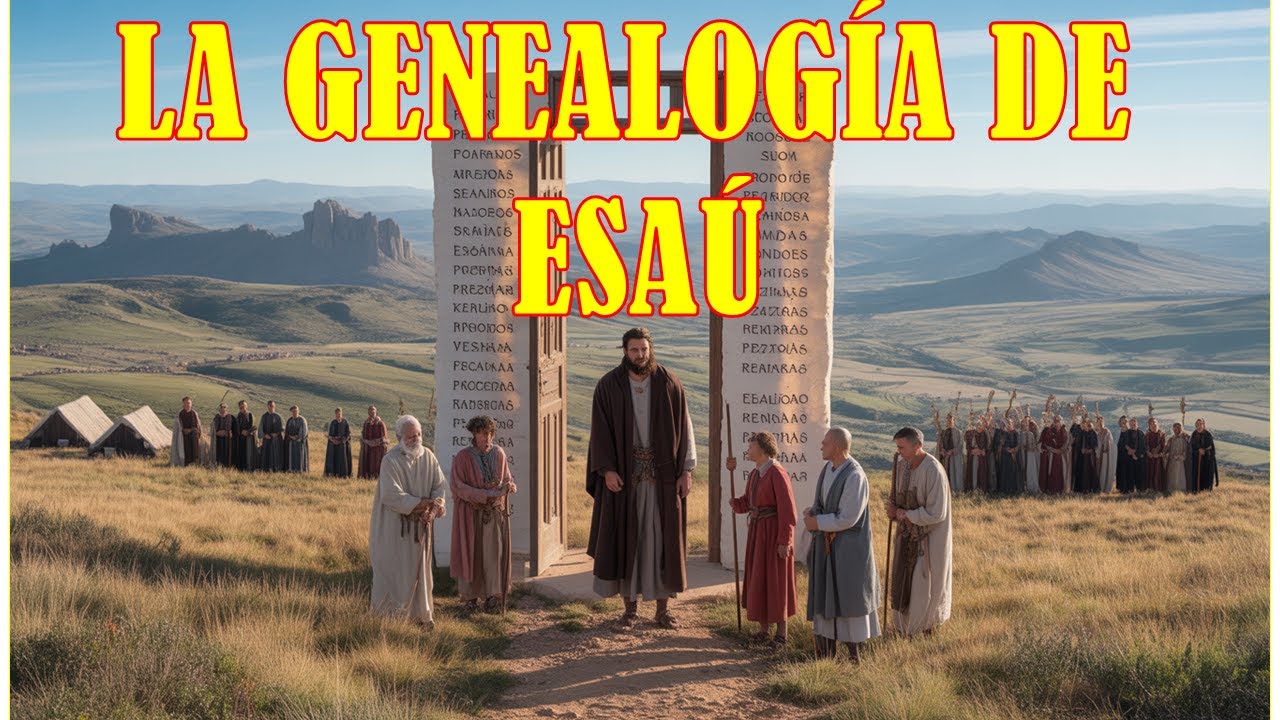 90.- La descendencia de Esaú (Edom) | Genealogía completa tras la muerte de Isaac | Relato Bíblico.