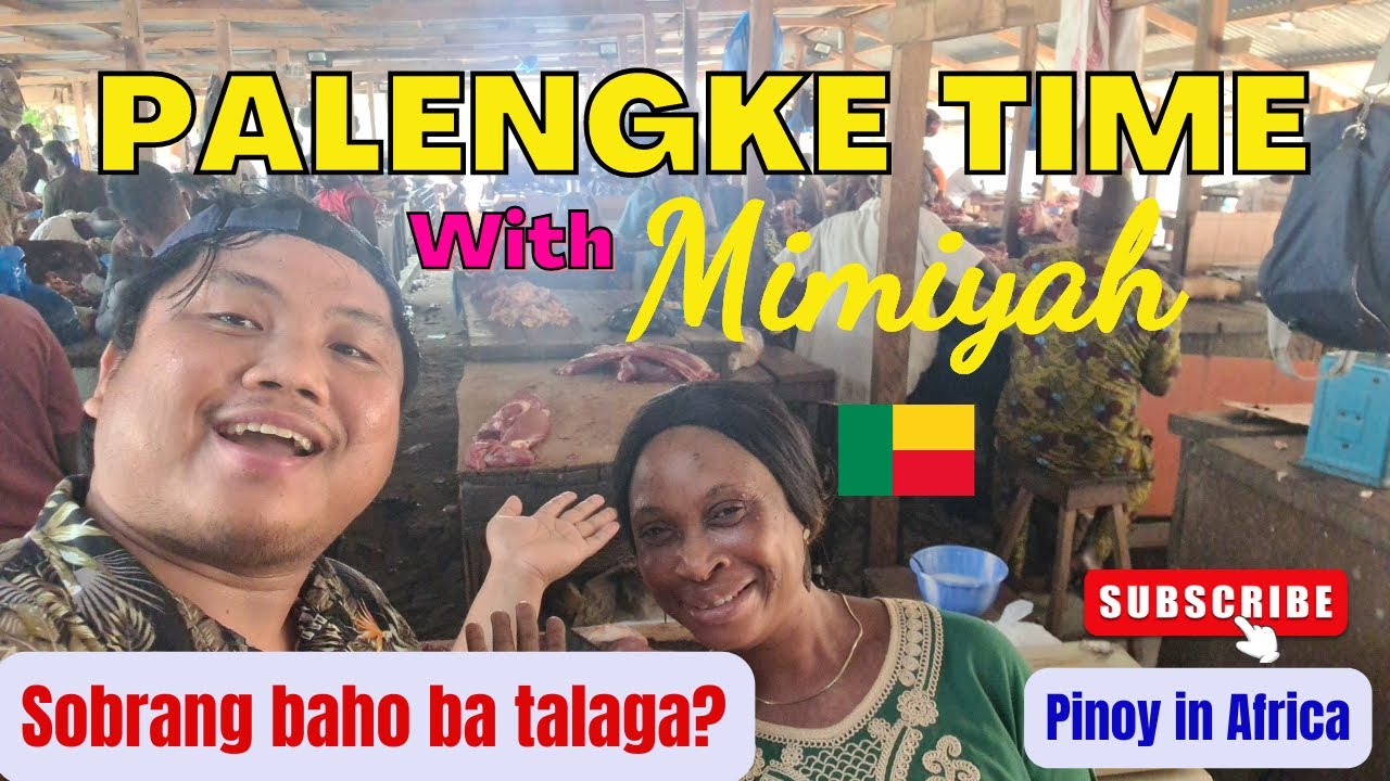 Sobrang dumi at mabaho ba ang palengke dito sa Benin Republic?