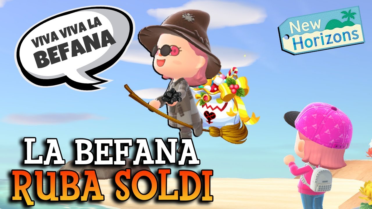 ATTENTI ‼ LA BEFANA ENTRA nelle VOSTRE ISOLE su Animal Crossing New Horizons