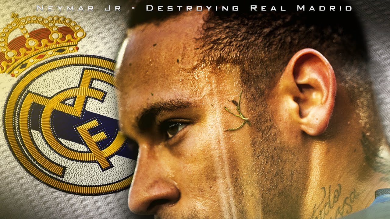 Neymar Jr 2017 | Destroying Real Madrid | Crazy Skills and Goals | HD