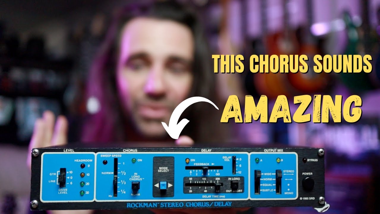 THIS is the Sound of the 80's | Rockman Stereo Chorus/Delay
