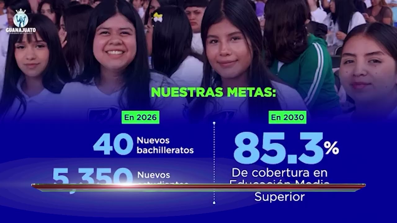 Guanajuato refuerza ruta educativa 2025-2030.