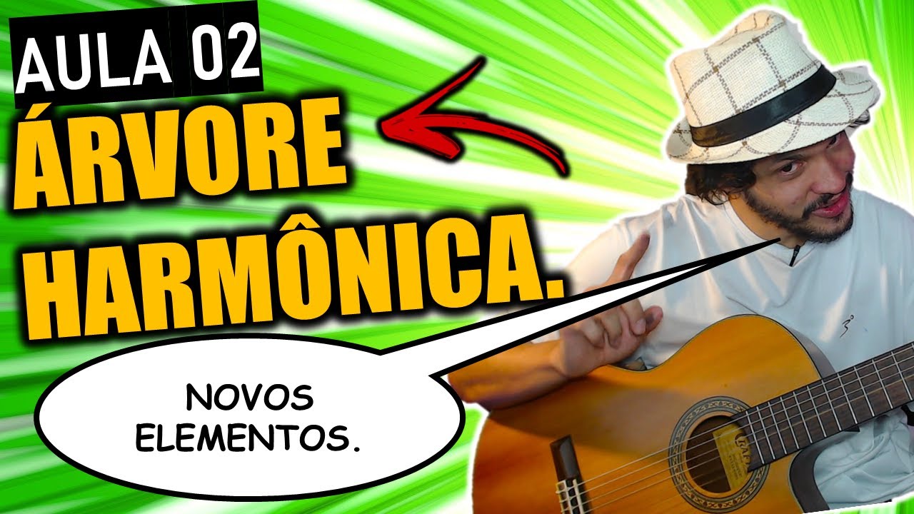 ÁRVORE HARMÔNICA  -  AULA 02  - OS DESDOBRAMENTOS E AS SUBSTITUIÇÕES NA ÁRVORE HARMÔNICA