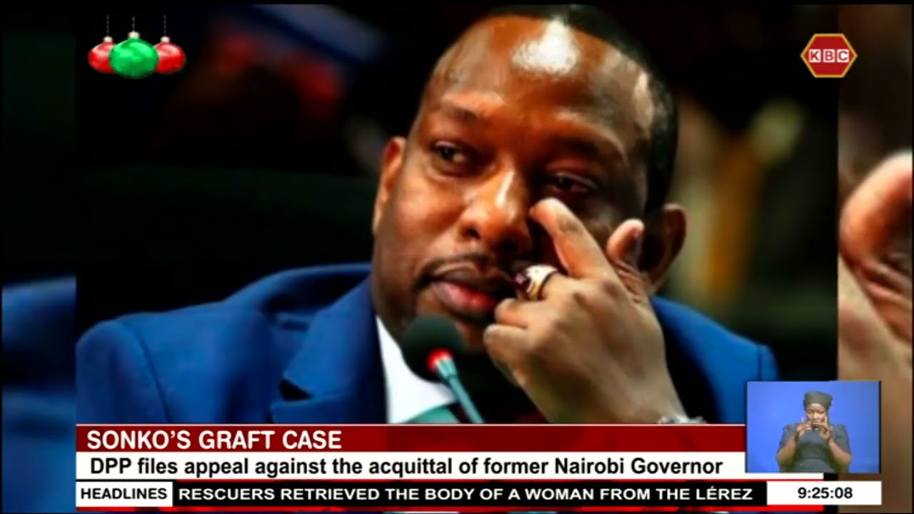 DPP appeals against acquittal of Mike Sonko&rsquo;s Shs 20 million graft case