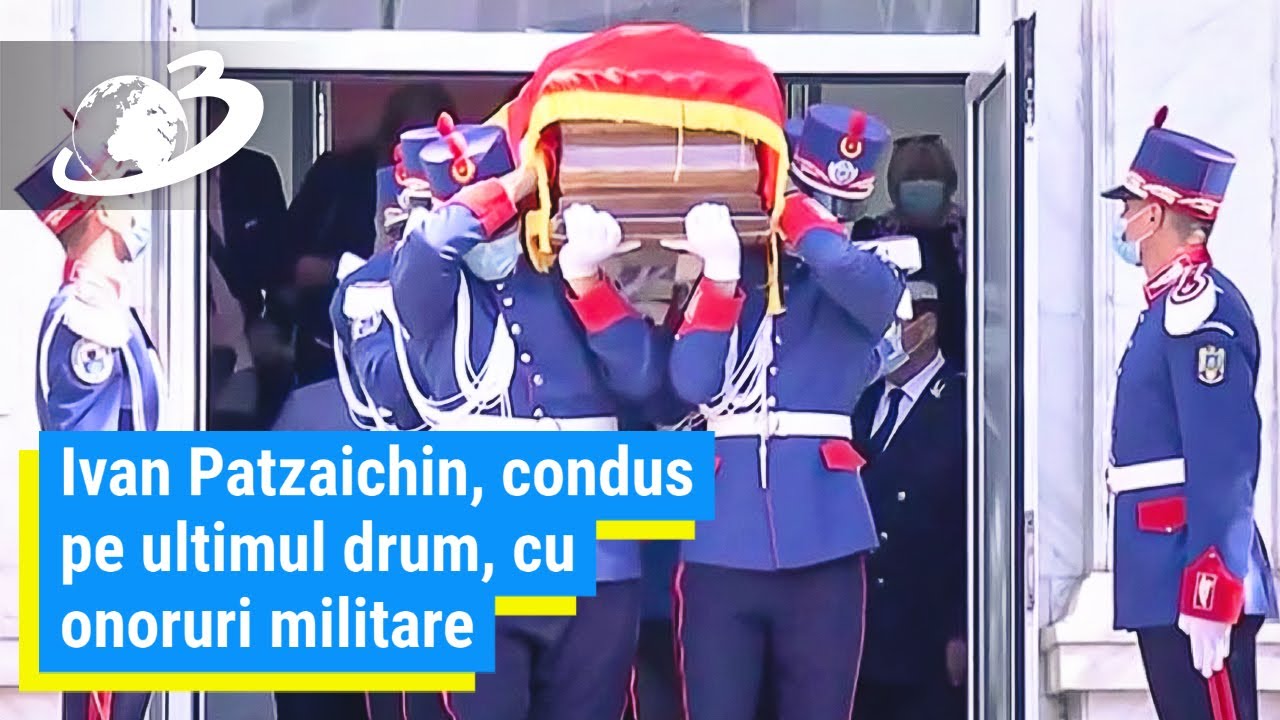 Ivan Patzaichin, campionul cu pagaia ruptă, condus pe ultimul drum. Cortegiul a ajuns la Bellu