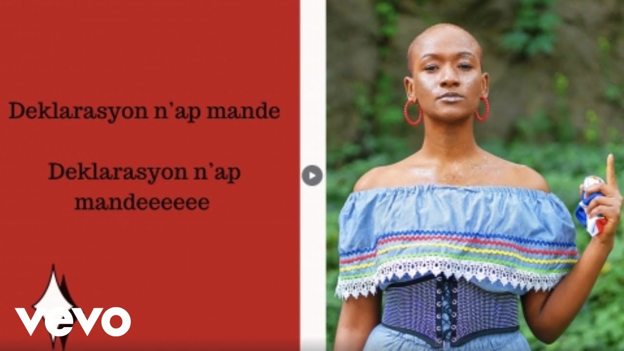 Samantina Z&eacute;non - Deklarasyon (Lyrics Video)