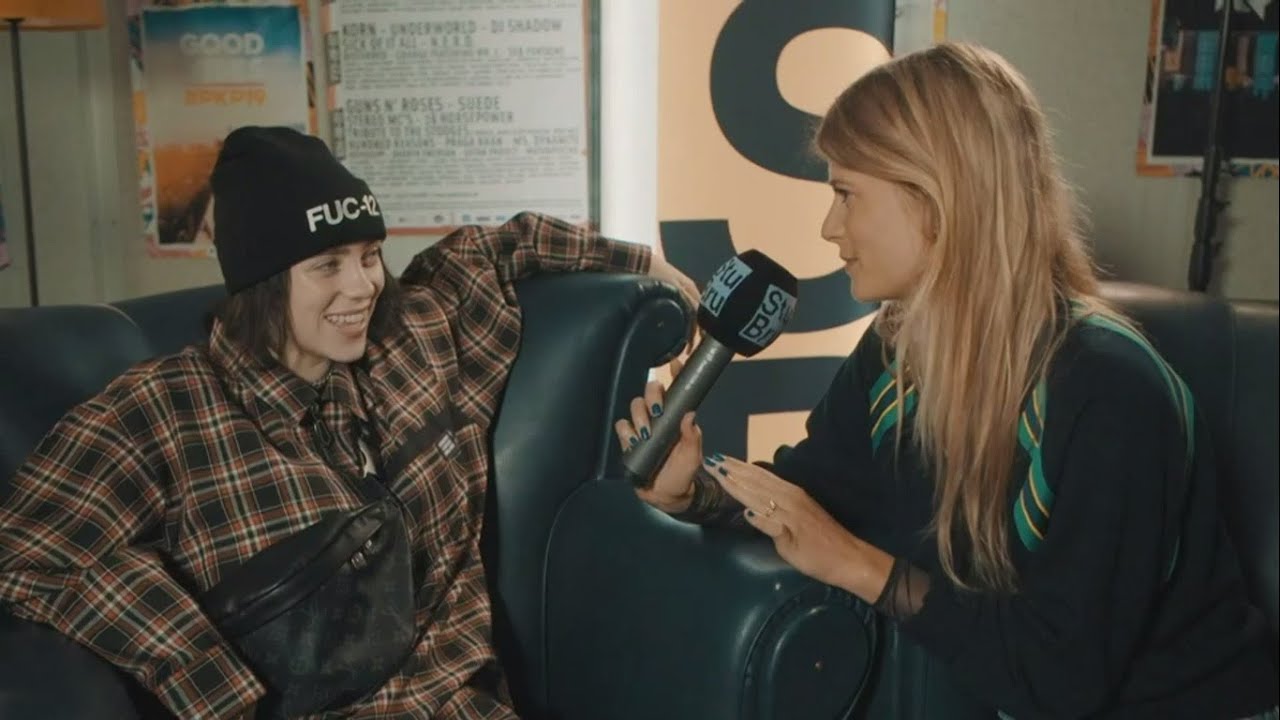 Pukkelpop 2019: Billie Eilish interviewed by Eva De Roo | StuBru