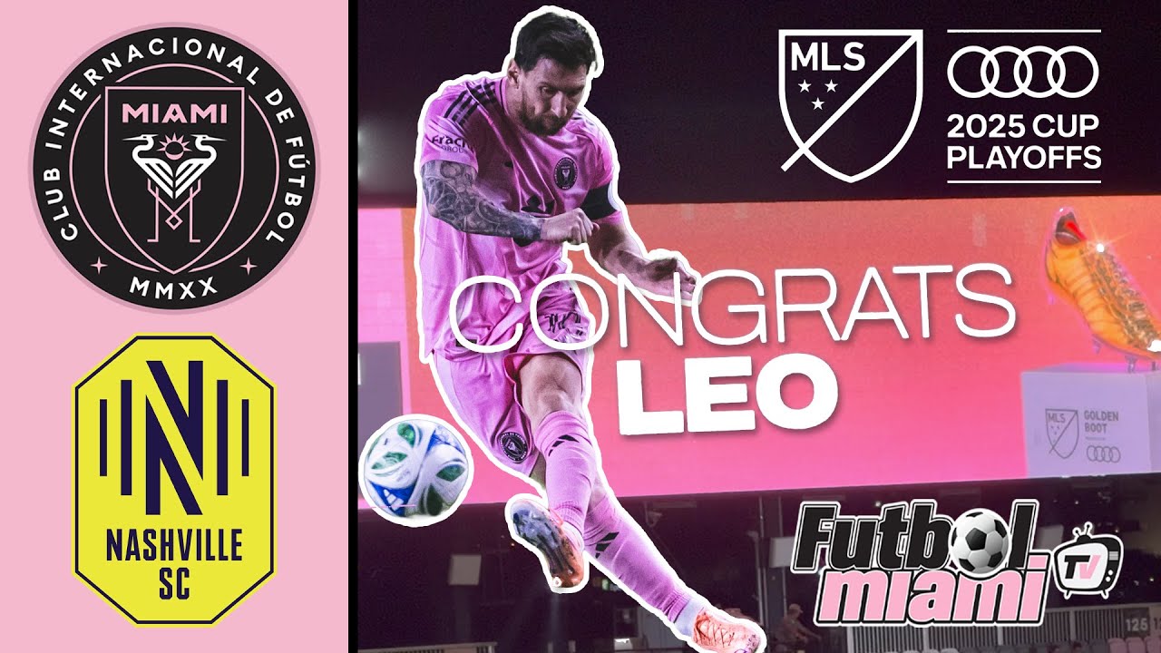 GAME DAY VLOG: Two Messi Goals and a  Golden Boot | 2025 MLS Cup Playoffs