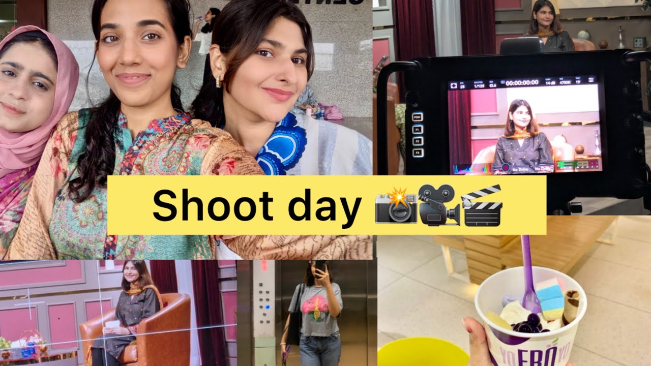 Shoot Day at IOBM | Media department #dailyvlog #minivlog #vlog #iobm #mediadepartment #university 