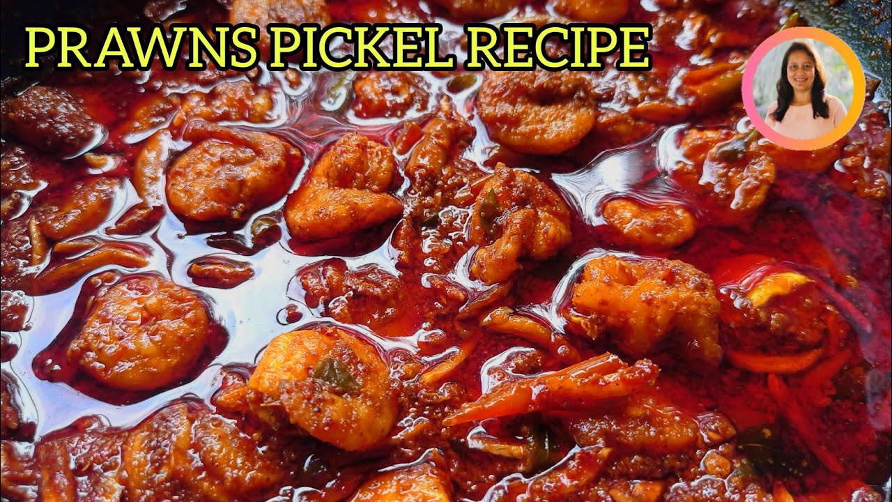 How to Make Prawns Pickle | कोलंबीचे लोणचं -By Blossy Pereira