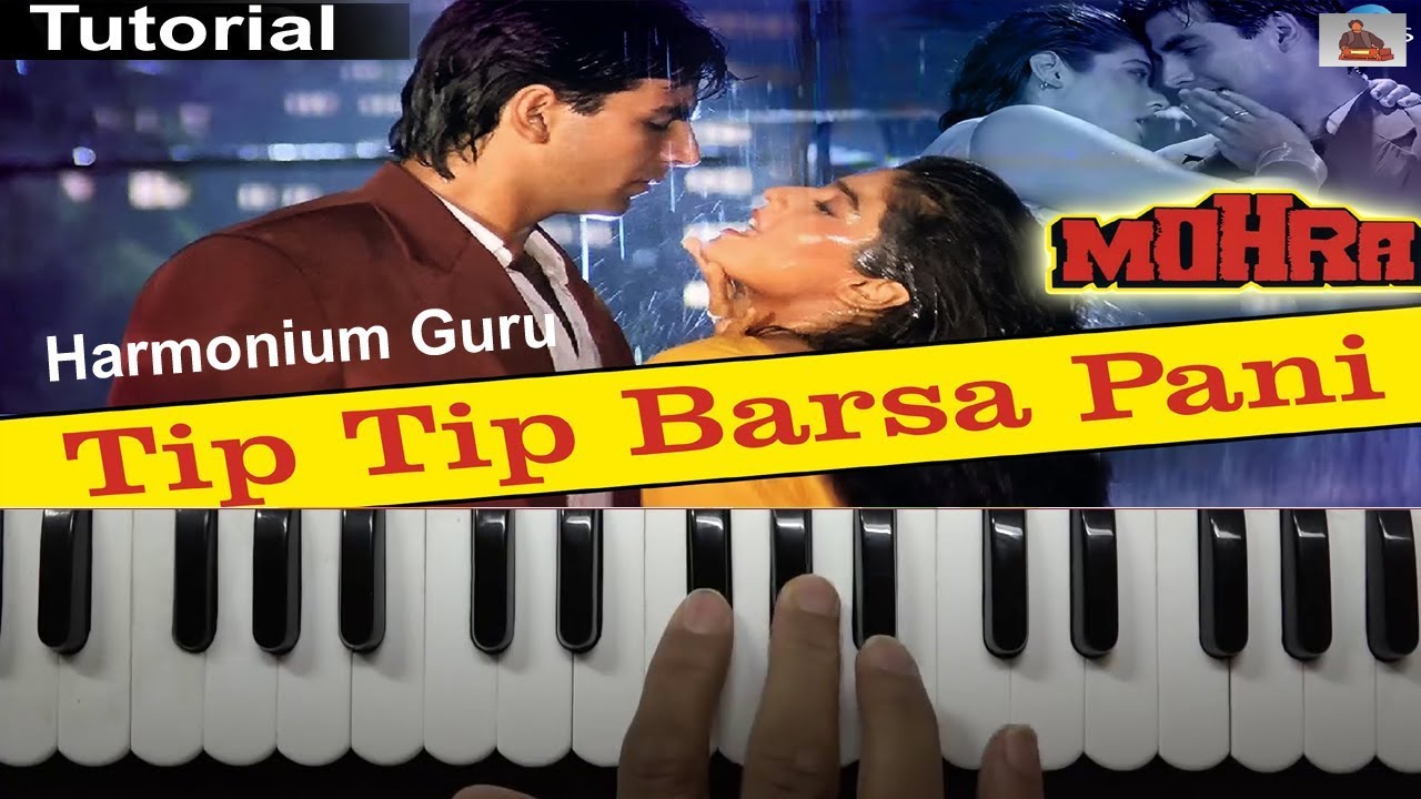 Tip Tip Barsa Pani || Learn On Harmonium || Harmonium Guru Tutorial