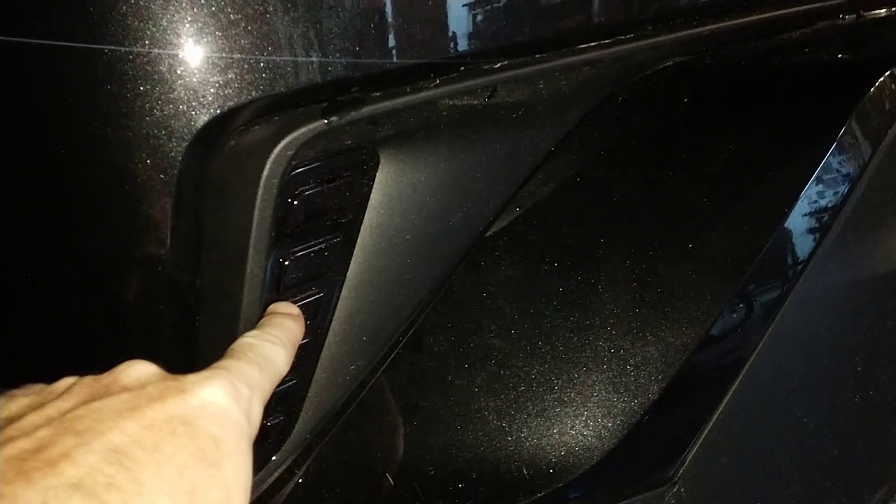 Toyota C-HR bumper tail lights installation without removing bumper