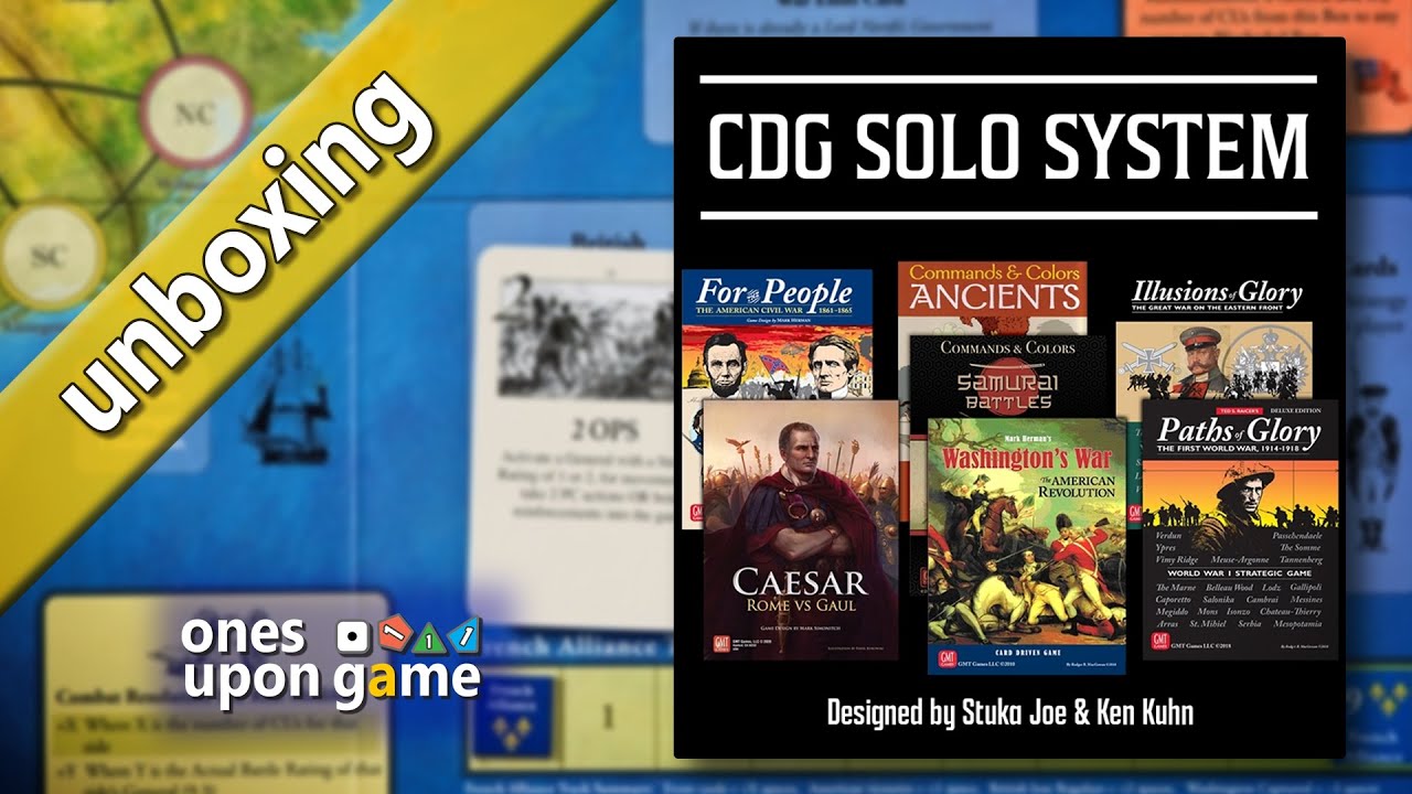 CDG Solo System || unboxing