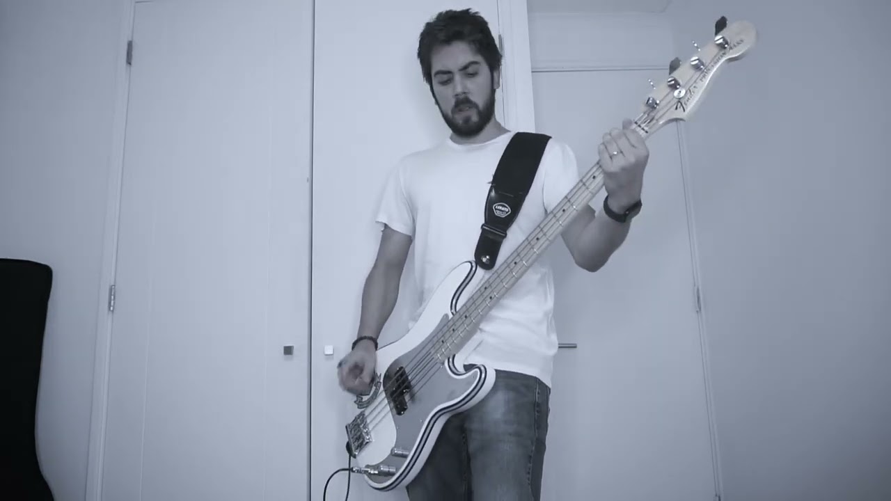 Brighter than a thousand suns bass cover - Iron Maiden
