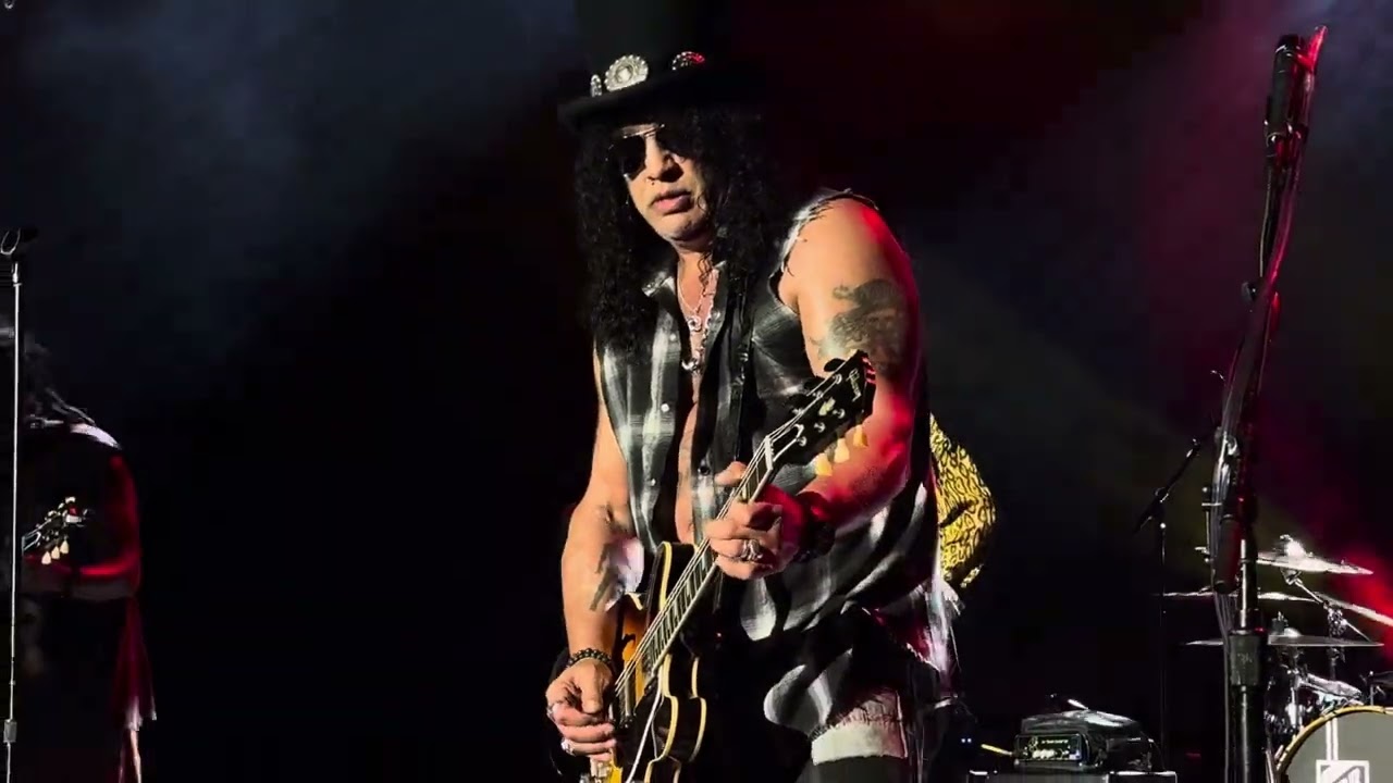 Slash with Chris Robinson Perform The Pusher at The Greek Theatre, LA - 7/13/24 #slash #blackcrowes