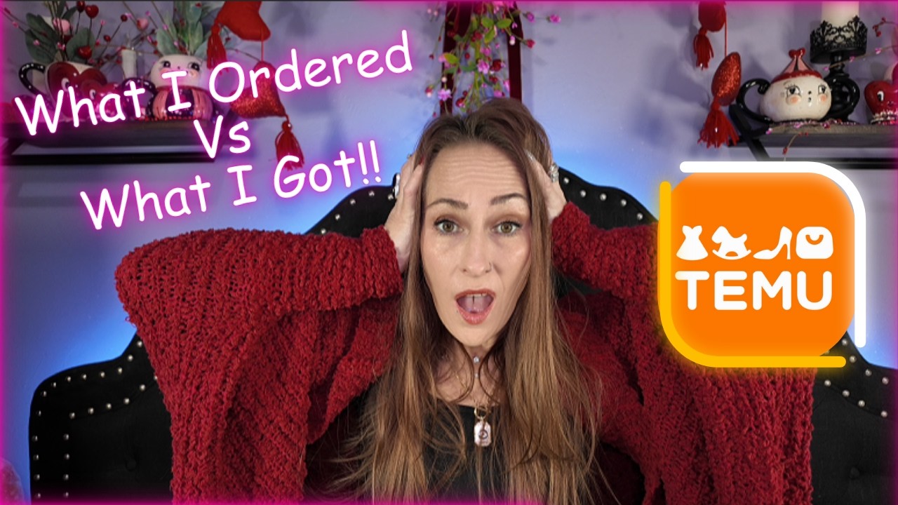 Temu! What I Ordered Vs What I Got & Makeup Haul