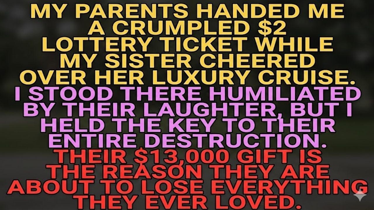 They Mocked My $2 Gift—Then I Won $100M and Ruined Them