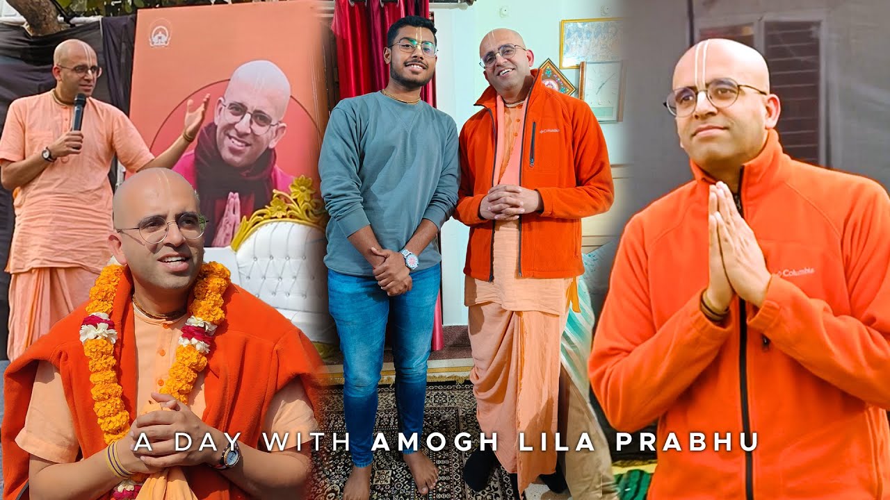 A Day with Amogh Lila Prabhu - Meeting Amogh Lila Prabhuji | NIT, Bhopal || My Ashraya