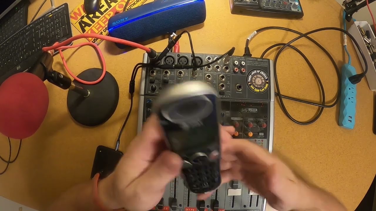 Broadcasting Phone Calls Using A Mixer Send