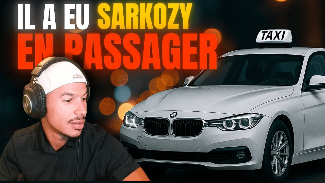Hamza Pvris raconte le jour où un VTC lui a dit qu’il avait eu SARKOZY en passager ! 😂😭