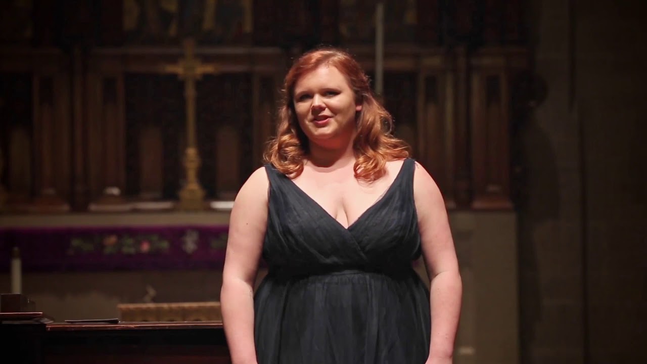 Du bist wie eine Blume- Brahms; Bailey Fulginiti, soprano