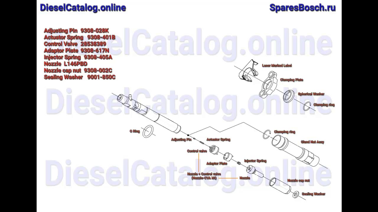 R02701Z Injector Common Rail DELPHI (RENAULT)
