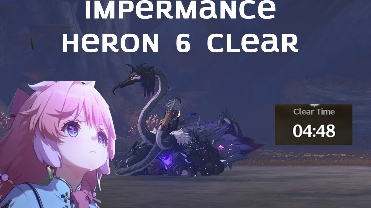 Barely clearing Impermance Heron 6 | S0 Encore clear [Wuthering Waves]