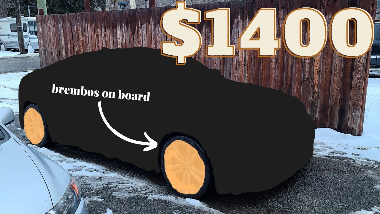 I bought a cheap RWD sports car