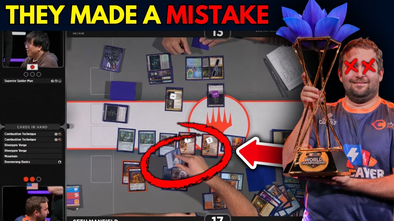 Did Seth Manfield Cheat During The Magic World Championship 31!? - Bad Judge Call Leads To A Win?