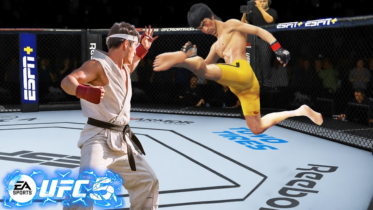 UFC5 Bruce Lee vs Master Ryu EA Sports UFC 5