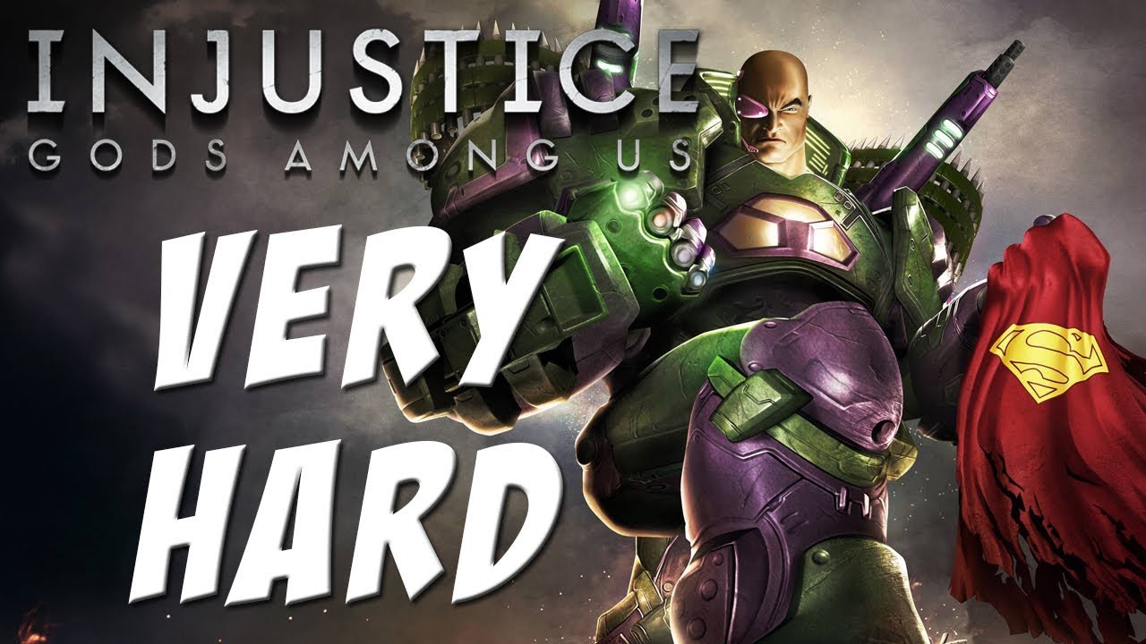 Injustice: Боги среди нас - Лекс Лютор - Классические сражения на очень сложном уровне сложности ...