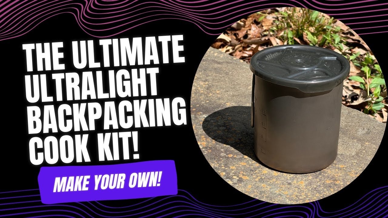 The best ultralight cook kit for AT and PCT 2026 thru-hikers! 