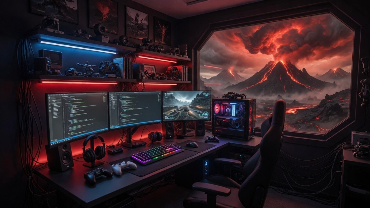 Coding Music for Programmers & Gamers &mdash; Deep Sci-Fi Organic Focus Music (3 Hours)
