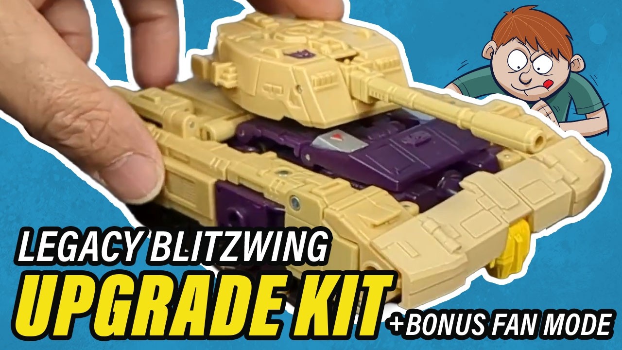 Make Legacy Blitzwing Better! Tank Mode Upgrade Kit & Jet Fan Mode Tutorials
