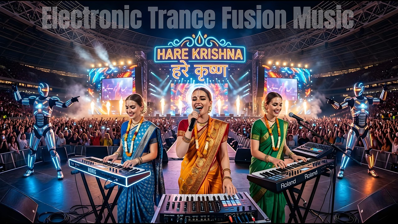 Amazing Hare Krishna Electronic Trance Fusion Music