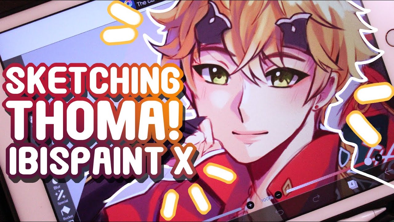 Sketching Thoma! |IBISPAINT X