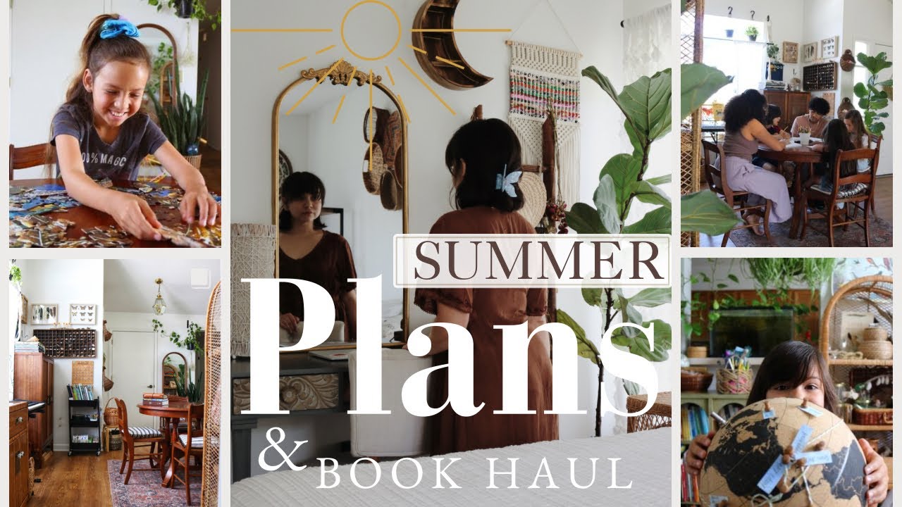 Year-Round Homeschool Family l Homeschool Summer Plans & Haul