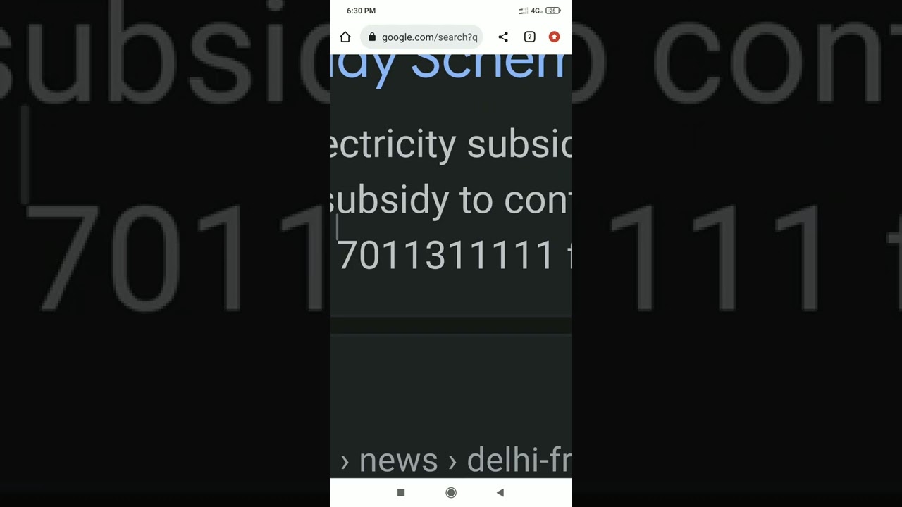 Delhi Electricity subsidy