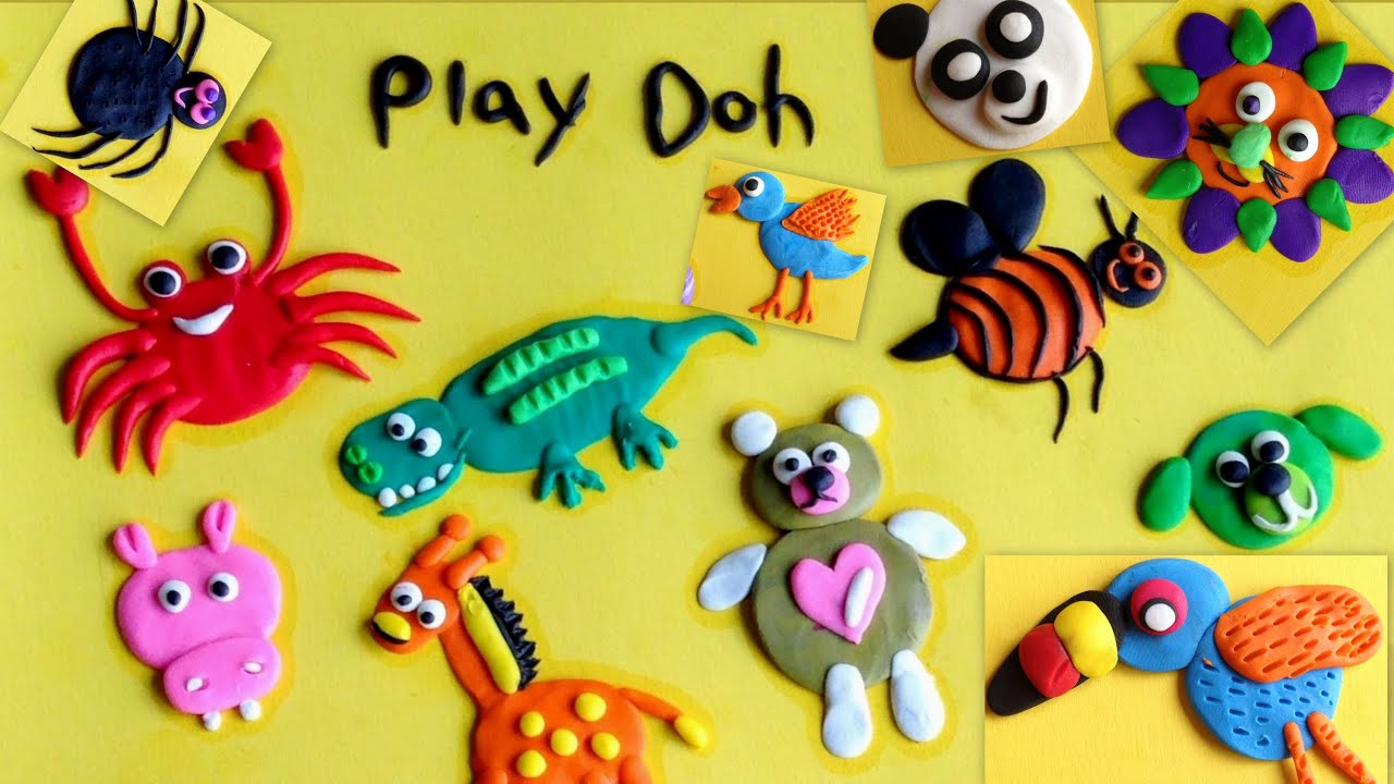 My Play Doh Creations 2013 animals, birds, insects