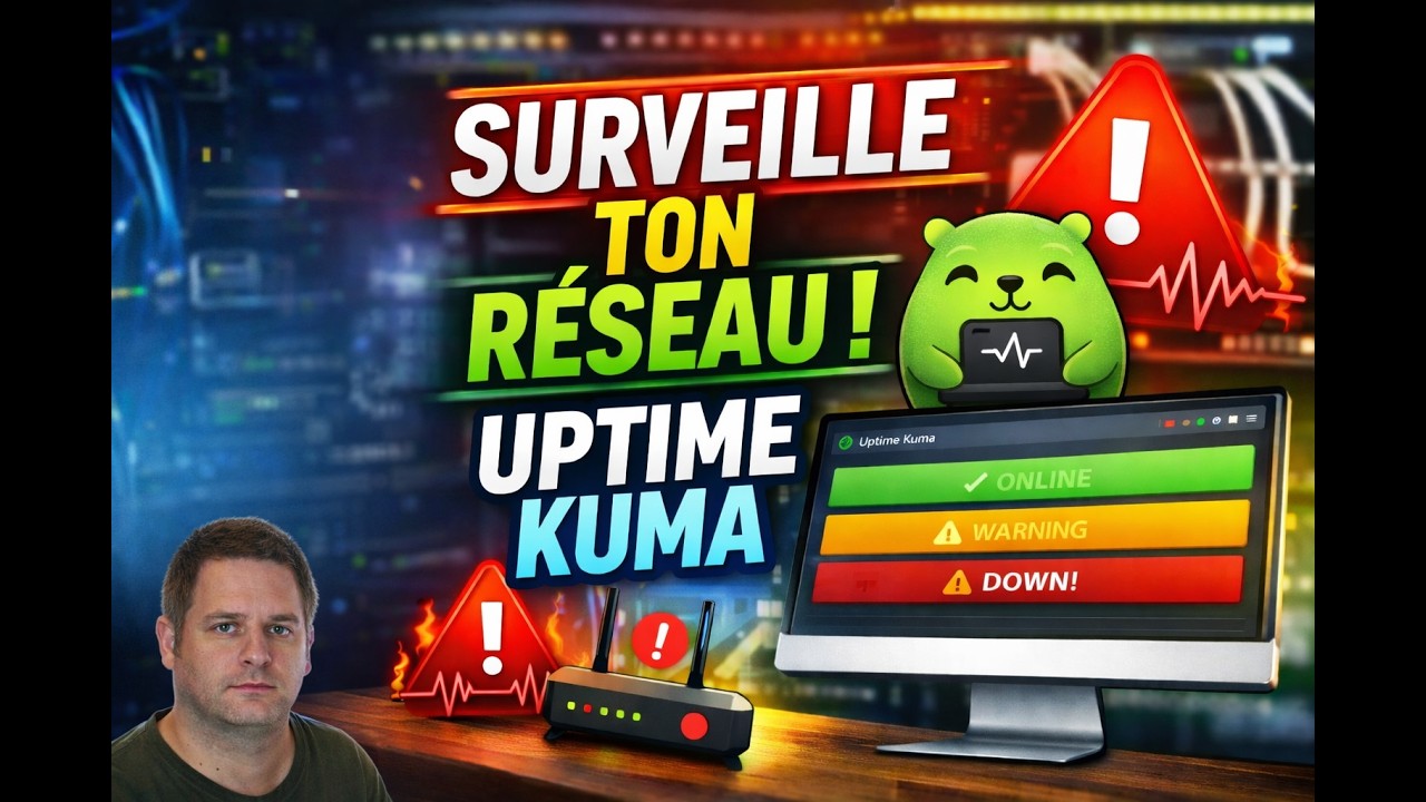 📡 Comment surveiller ton serveur ou ton réseau facilement ?