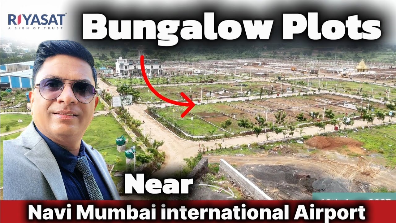 Bungalow plots in Riyasat Bliss near Navi Mumbai International Airport and 3rd mumbai with amenities