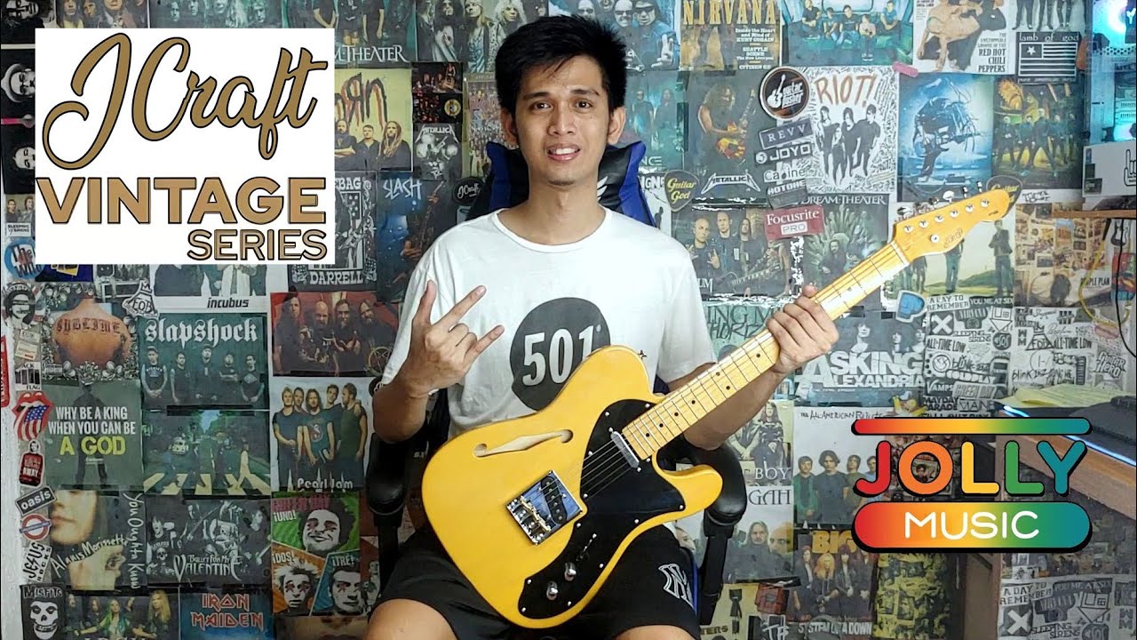 JCraft T-3V SH Thinline Vintage Series(In-depth Review)