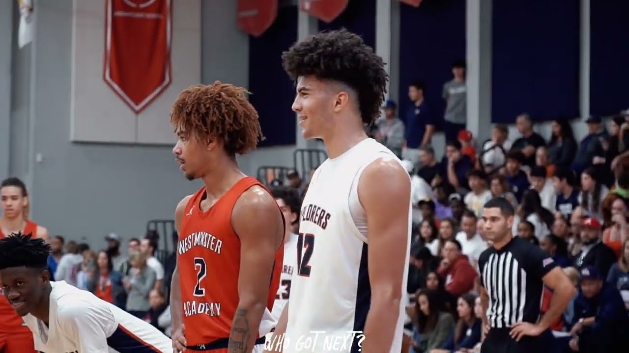 COLUMBUS WENT OFF AGAINST WESTMINSTER ACADEMY! *LIL PUMP WAS IMPRESSED! *🤯